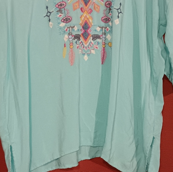 Grand & Greene Embroidered Top - Picture 3 of 4